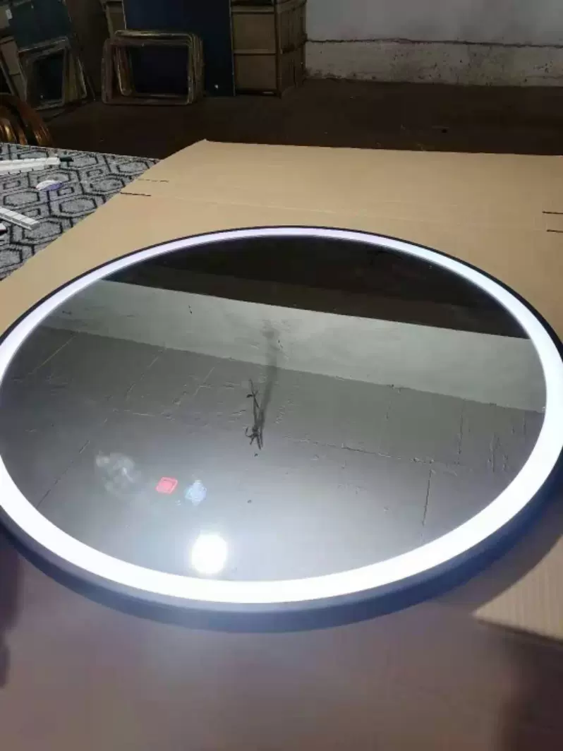 Led Mirror Hotel Smart Led Bathroom Mirror Wall Hanging Toilet Toilet Bathroom Anti-Fog Light Bathroom Mirror With Light details Picture