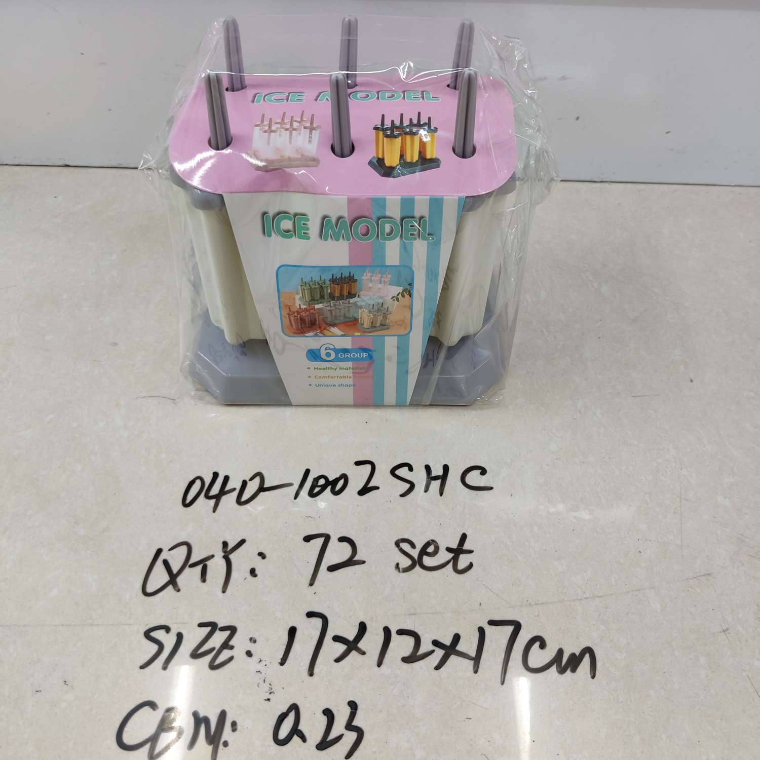 New Plastic Ice Mold Ice Cream Mold 1002 details Picture