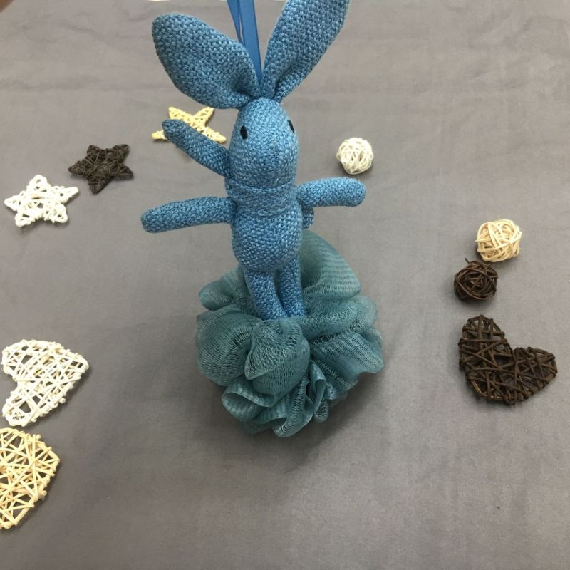 清枝品牌可爱卡通兔子浴花详情图5