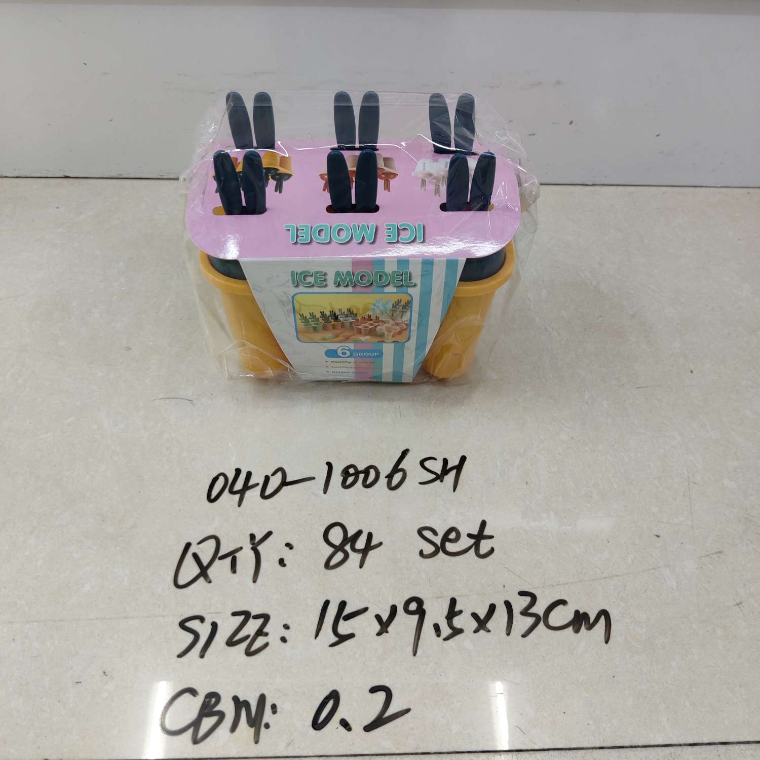 Plastic Ice Mold Ice Cream Mold 1006 details Picture
