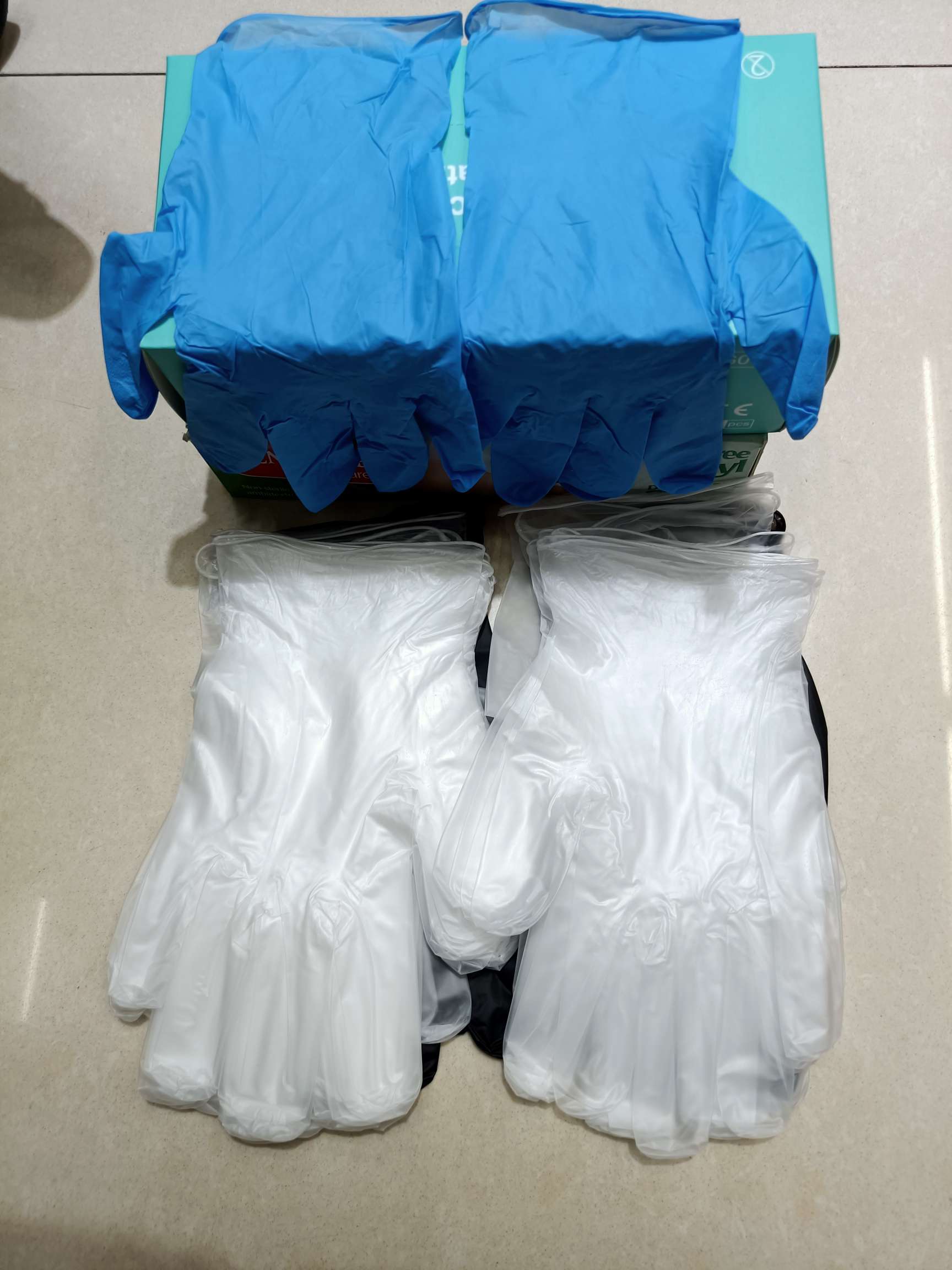 لمرة واحدة في الرتبة ف Ⅴ ج القفازات Specification image
