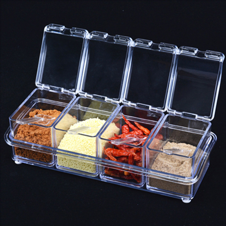 A four-piece seasoning box Application Scenario