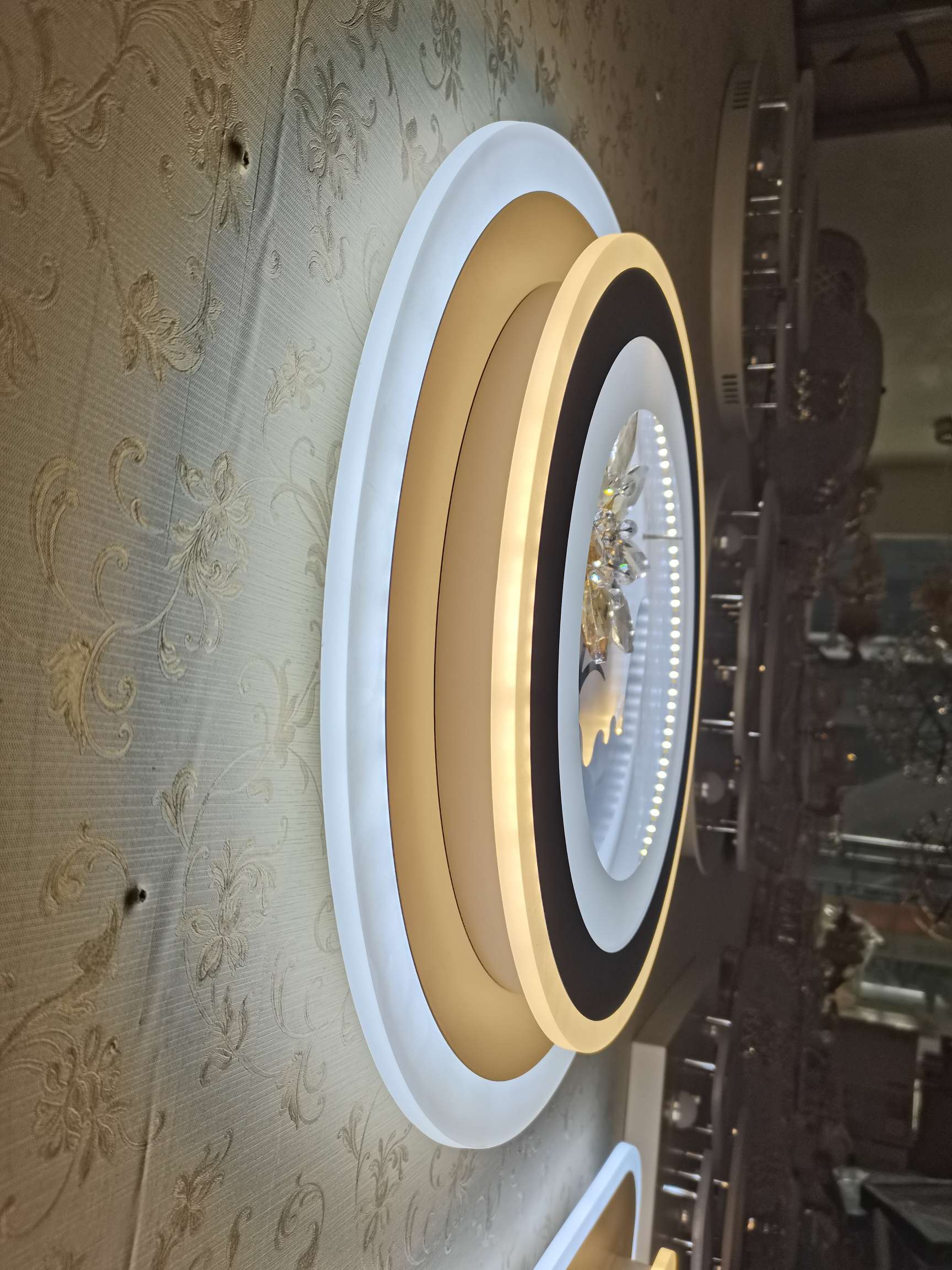 Modern Simple Living Room Bedroom Ceiling Light Creative Personality New Chinese Nordic Style Romantic Warm Children's Room Lighting Specification drawing