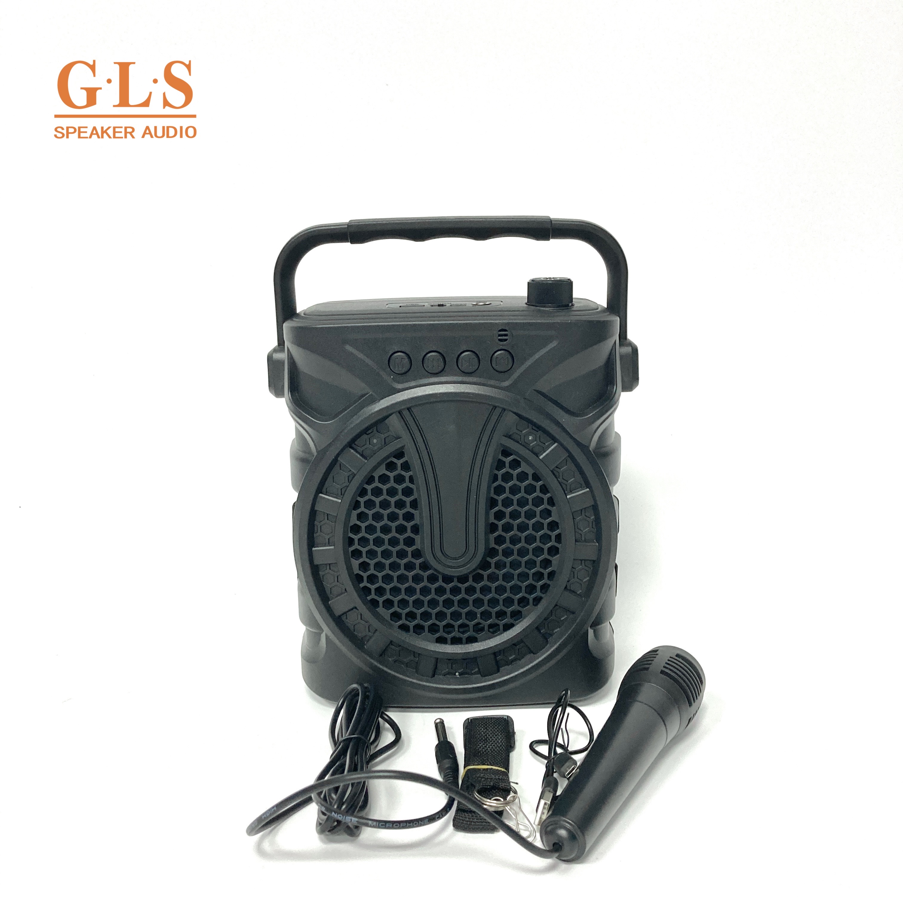 ZQS-6217有线话筒手提便携式收音机蓝牙无线音箱厂家直销一件起批网红音响产品图