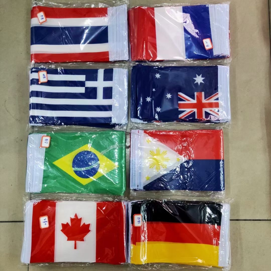 国旗   串旗细节图