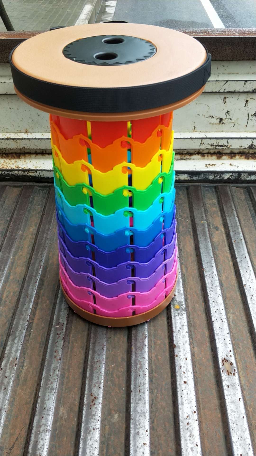 彩色伸缩凳详情图7