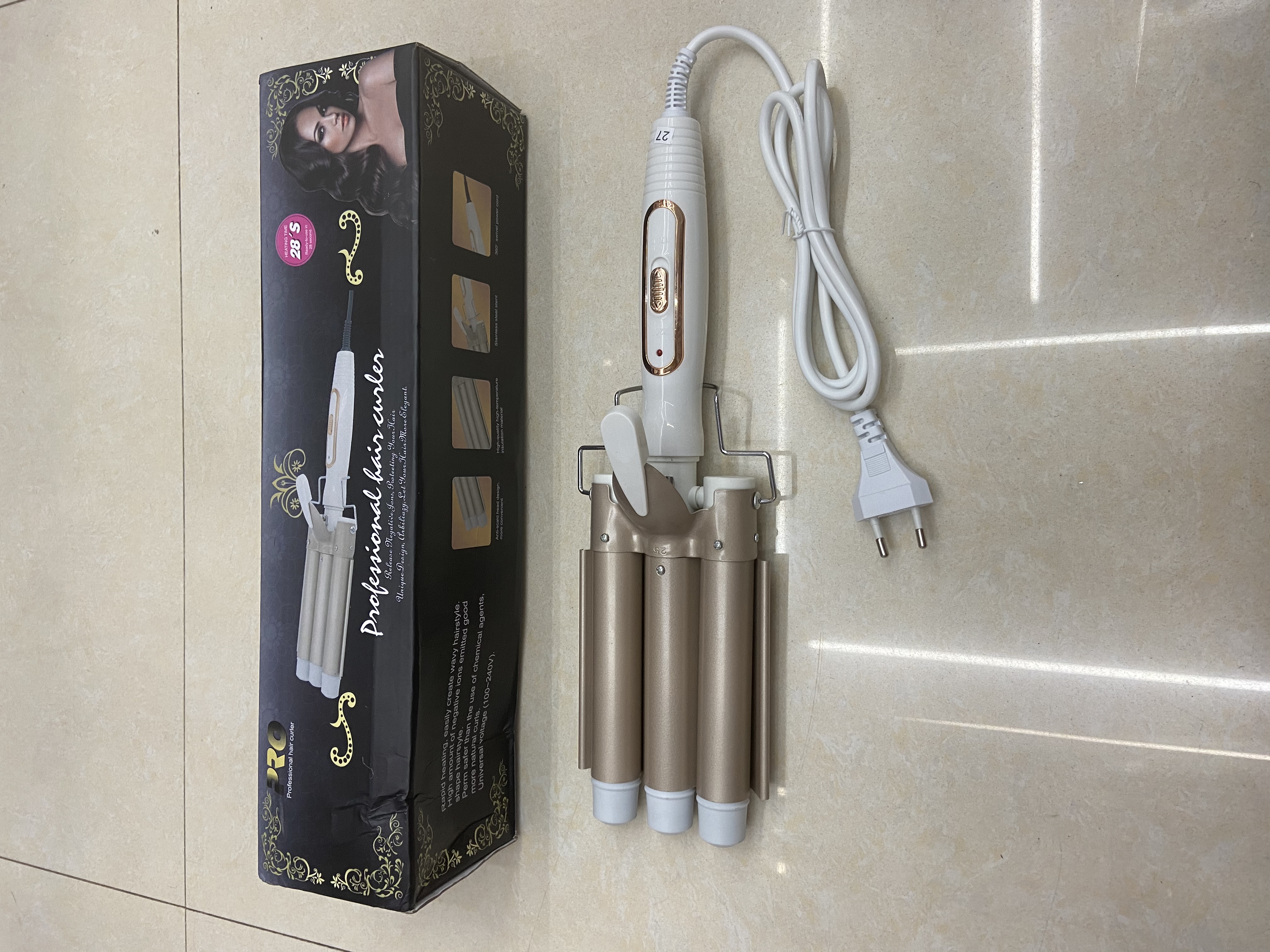 三管卷发器产品图