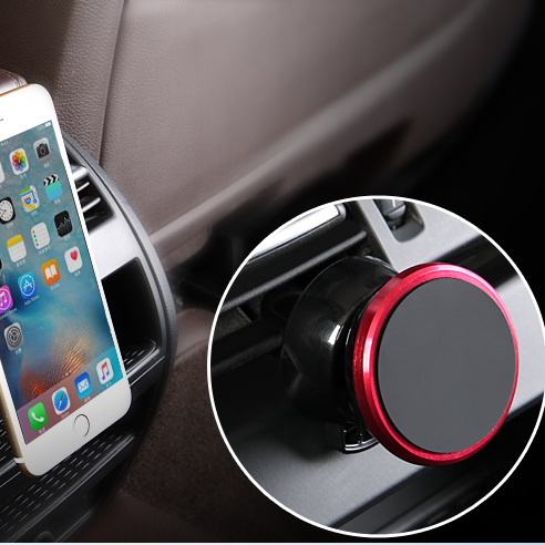 Magnetic stand for mobile phones, air outlet, mobile phone navigation stand, magnetic stand