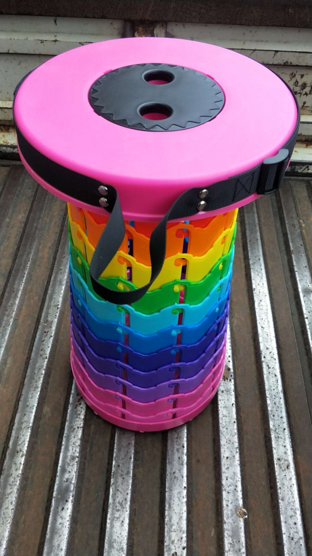 彩色伸缩凳详情图1