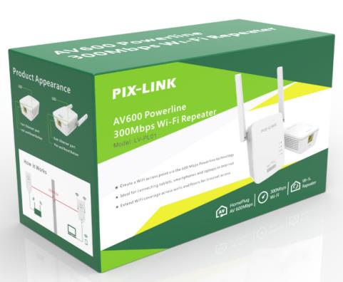 300Mbps wifi wireless signal repeater router signal amplifier detail image 1