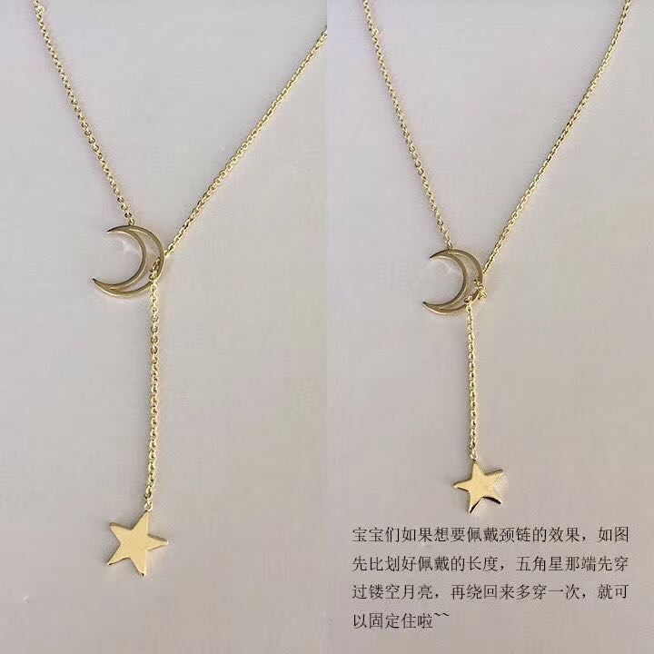 Stainless steel Tisco necklace live Tiktok new factory direct sales. thumbnail