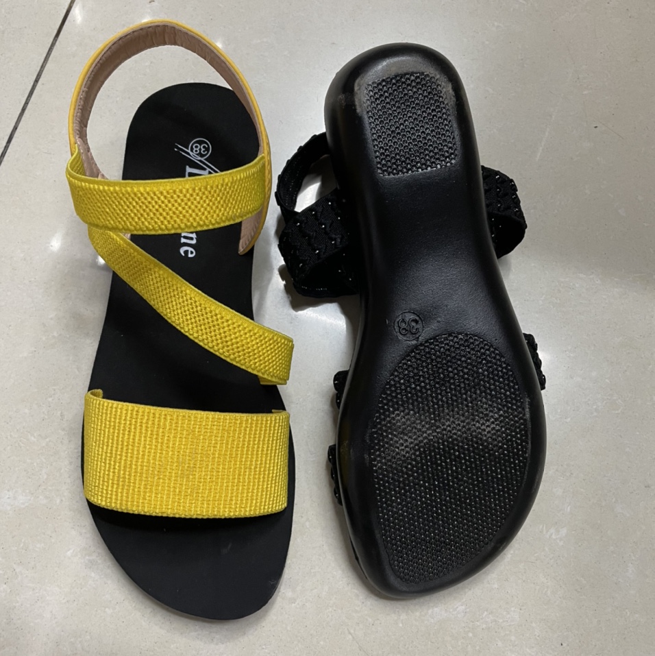 Slippers women's shoes summer wear thick soled wedge women slippers new style thumbnail