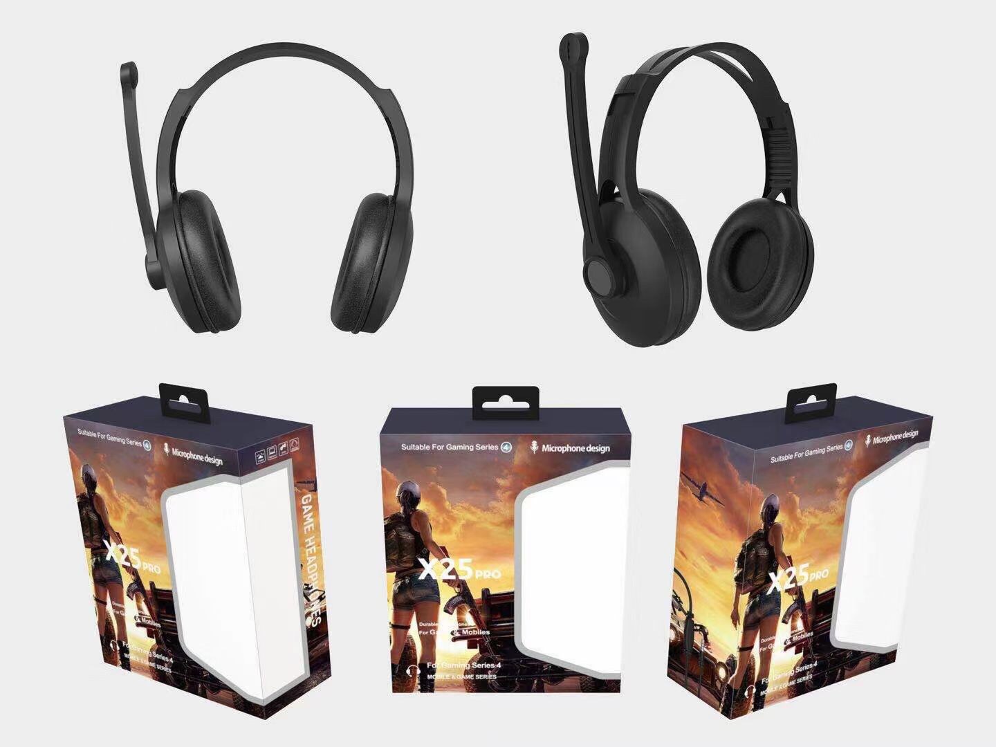 x25 gaming headphones Specification image