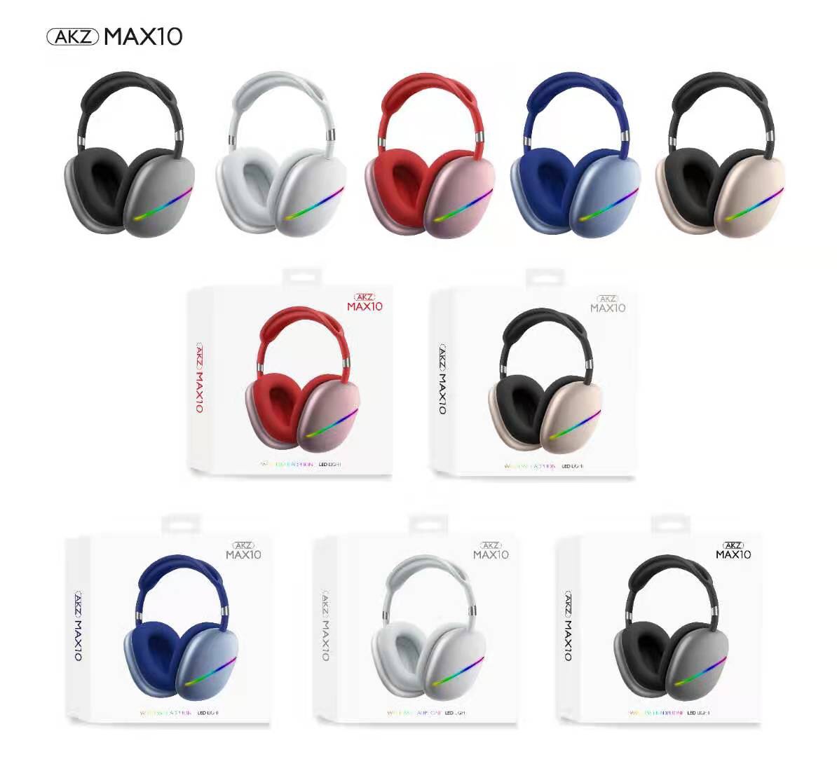 MAX10 Bluetooth headphones Specification image