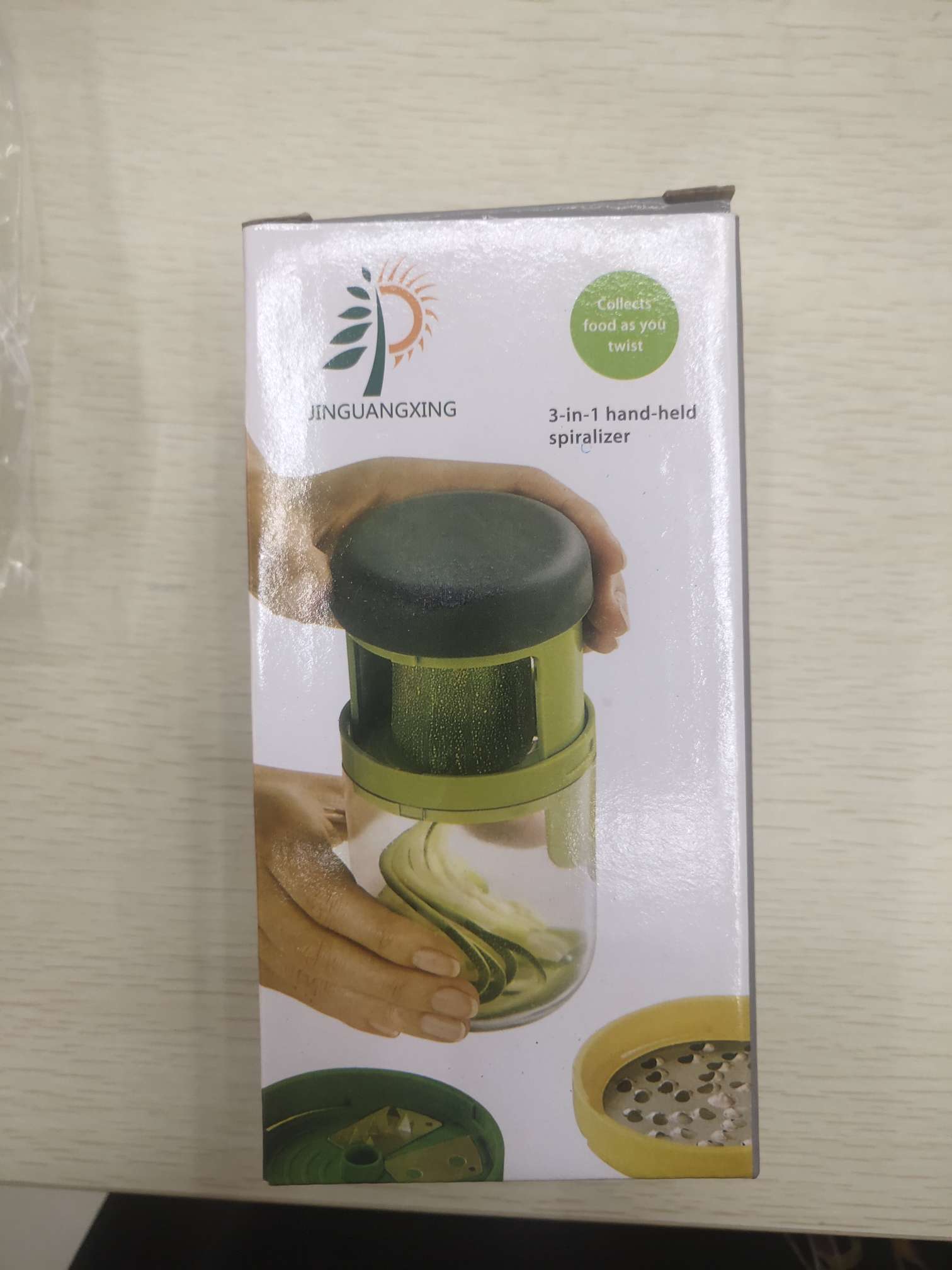 Three-in-one rotating cup, three-in-one grater, cold dish slicer, multi-functional grater, vegetable slicer, vegetable shreder detail image 1