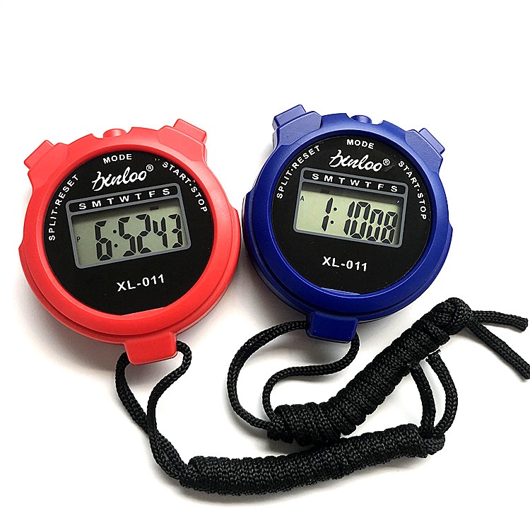 Factory direct sales of electronic stopwatch XL-011 digital display stopwatch for sports, fitness, running and track and field training Specification image