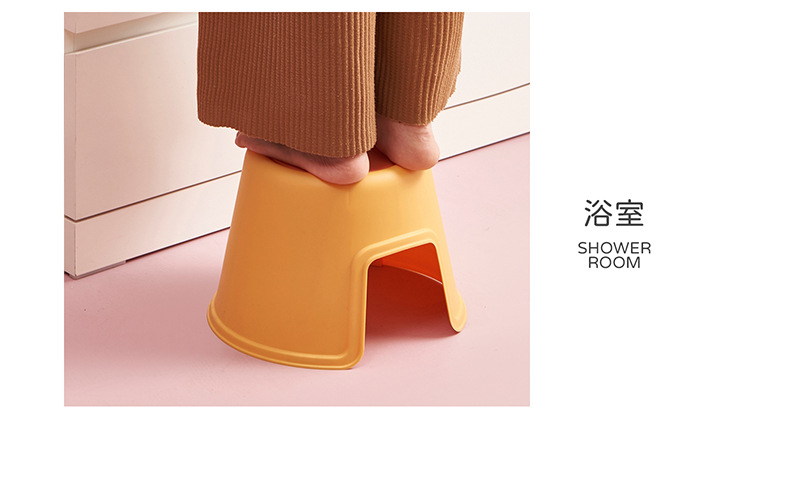 儿童凳子幼儿园塑料防滑换鞋凳便携加厚浴室凳宝宝家用创意小板凳详情11