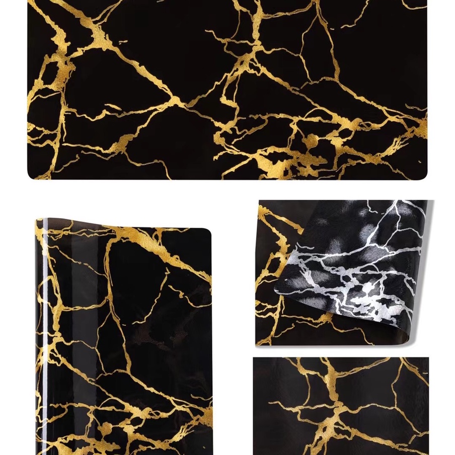 PVC waterproof and oil-proof placemats 30*45CM, marble placemats