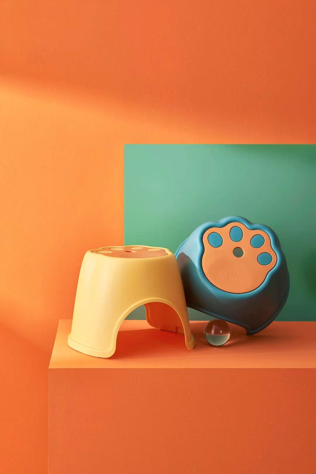 儿童凳子幼儿园塑料防滑换鞋凳便携加厚浴室凳宝宝家用创意小板凳详情4