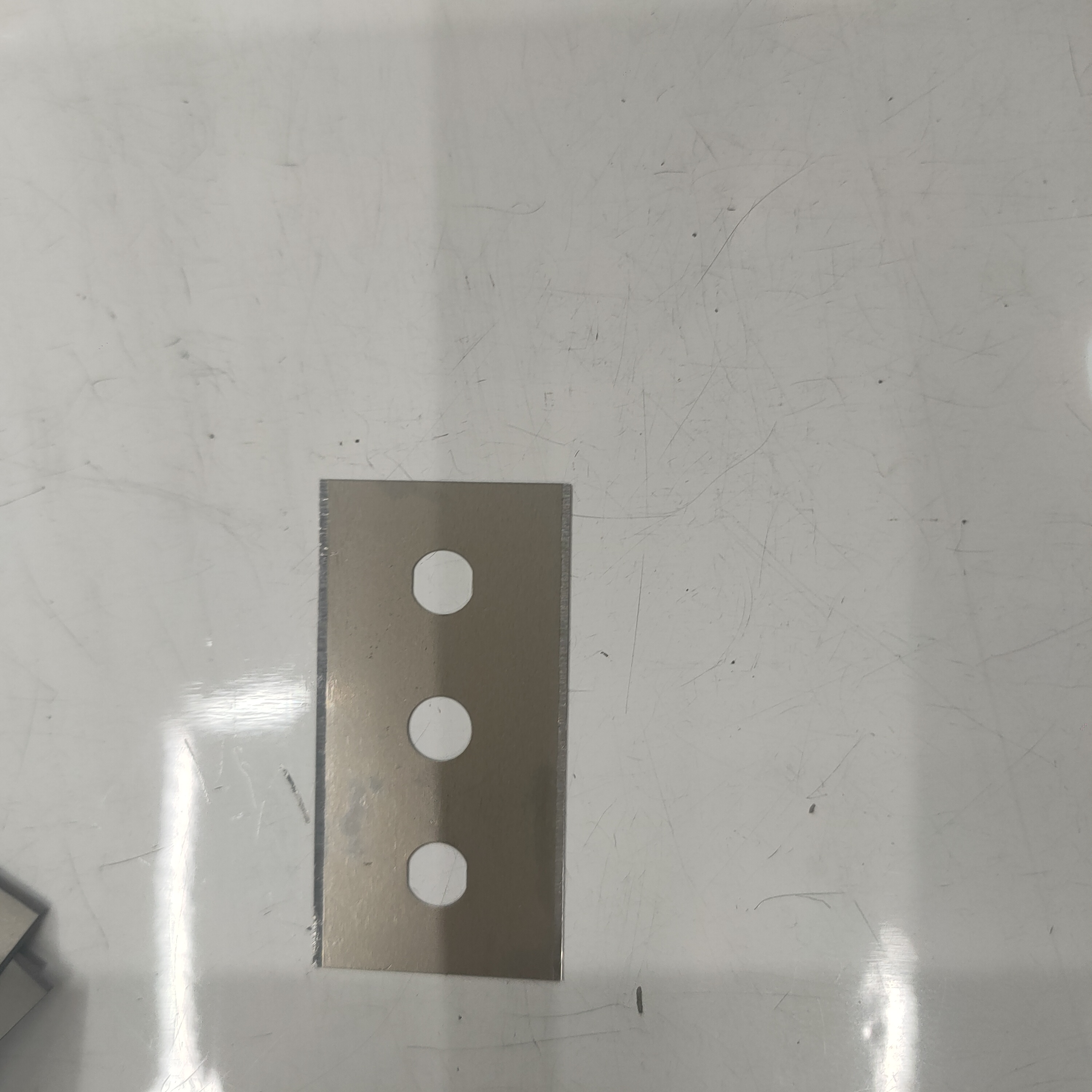 Three-hole blade Special blade