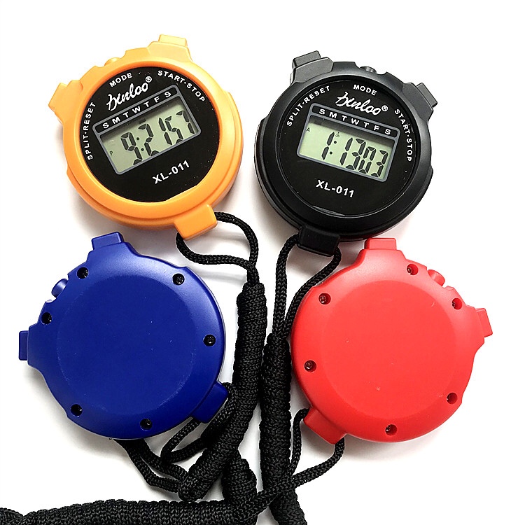 Factory direct sales of electronic stopwatch XL-011 digital display stopwatch for sports, fitness, running and track and field training Item Picture