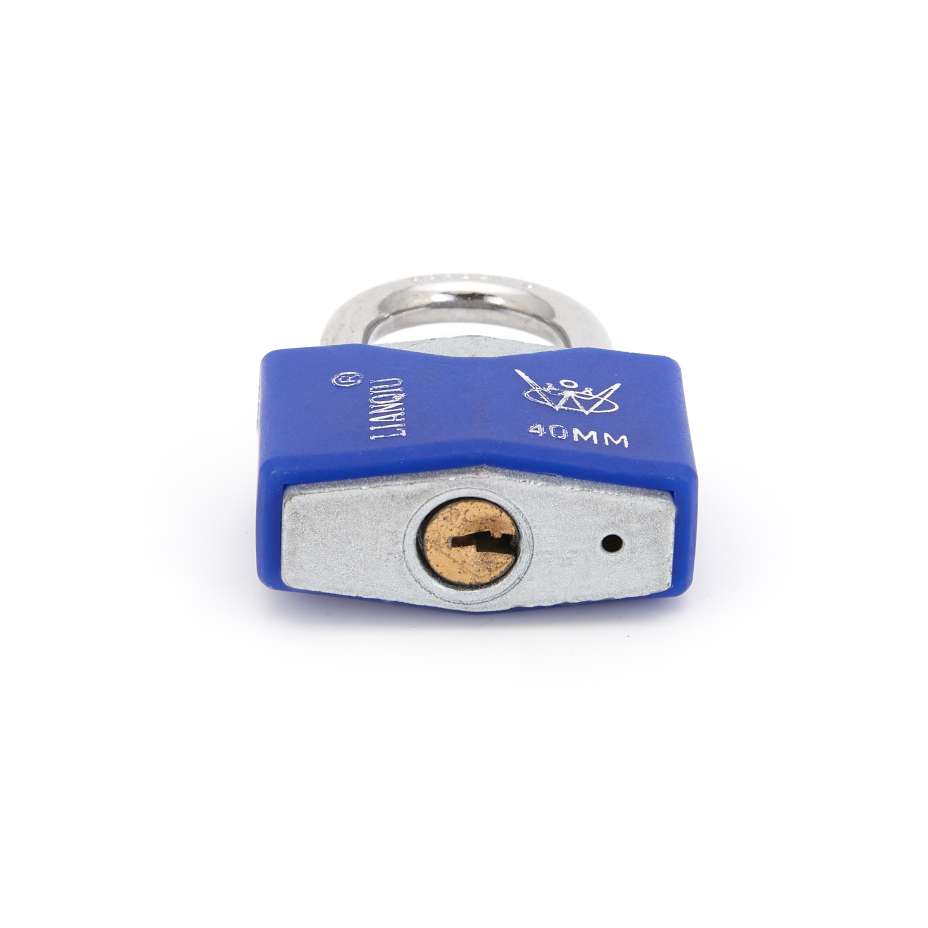 lianqiu品牌菱形锁套塑料吸卡25-32-50铁挂锁详情图1