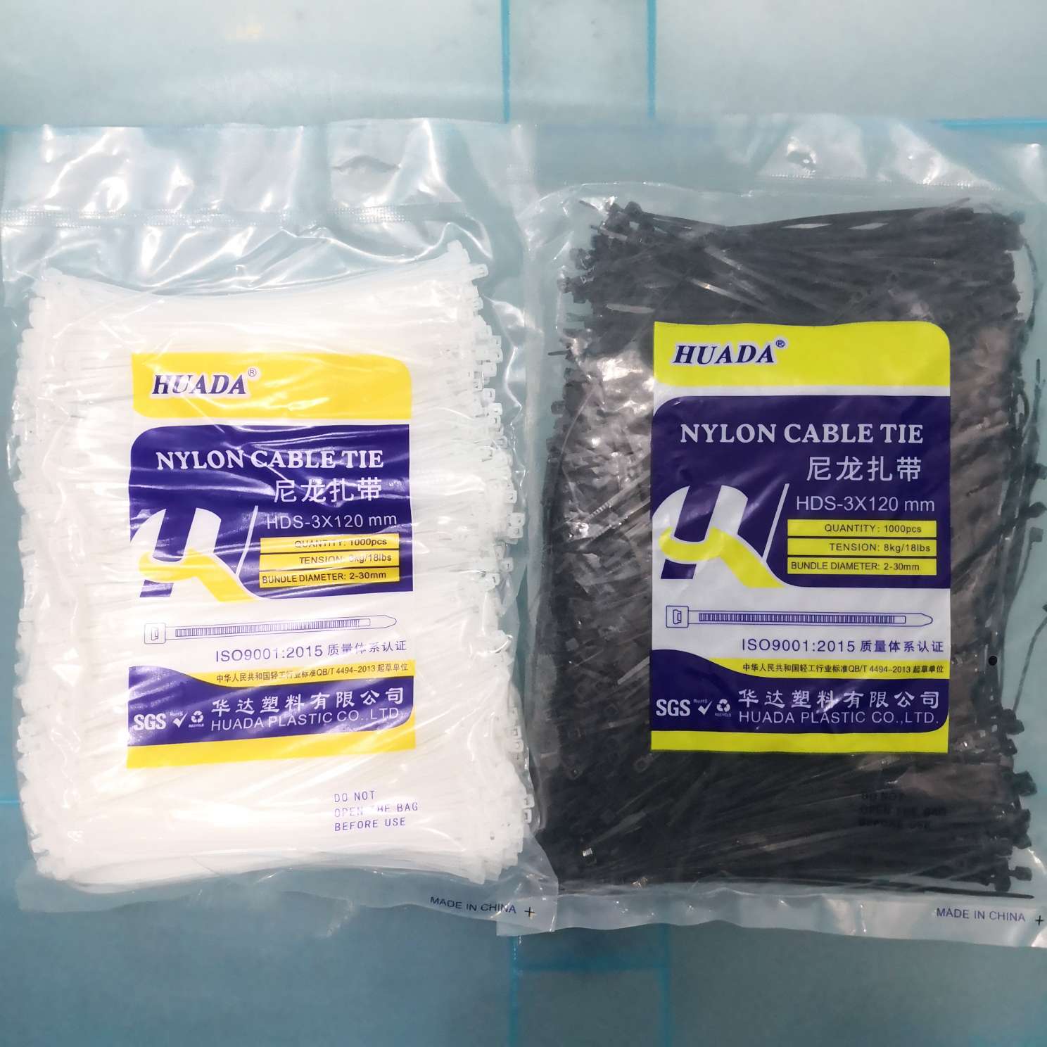 Self-locking nylon cable ties, 3*120 per pack, 1000 pieces per large item, 250 wrapping wire, cable tie, binding strap, fixed strip, plastic cable tie, non-standard, strangle dog, tighter and tighter, anti-slip and anti-disengagement, low price, wholesale detail image 3