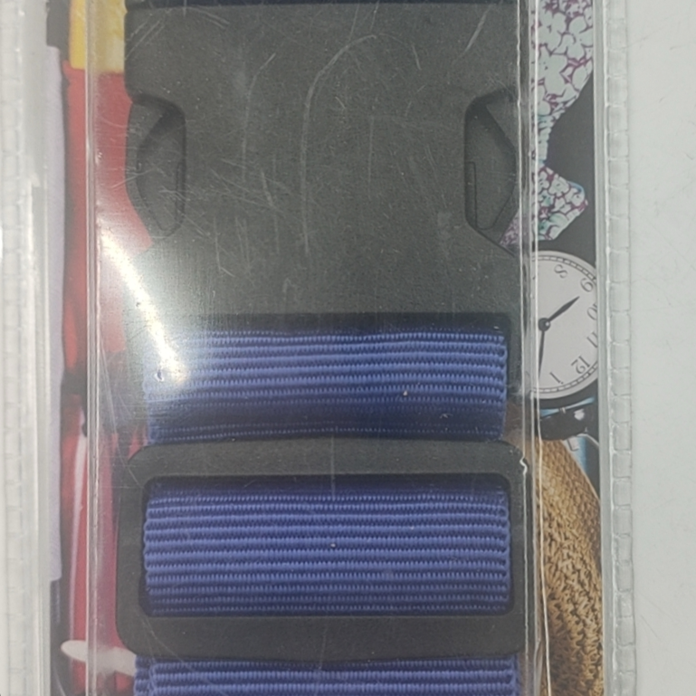Blue line packing with luggage Suitcase Binding belt Luggage rod box Binding belt Luggage strap strap luggage luggage strap strap luggage luggage rope