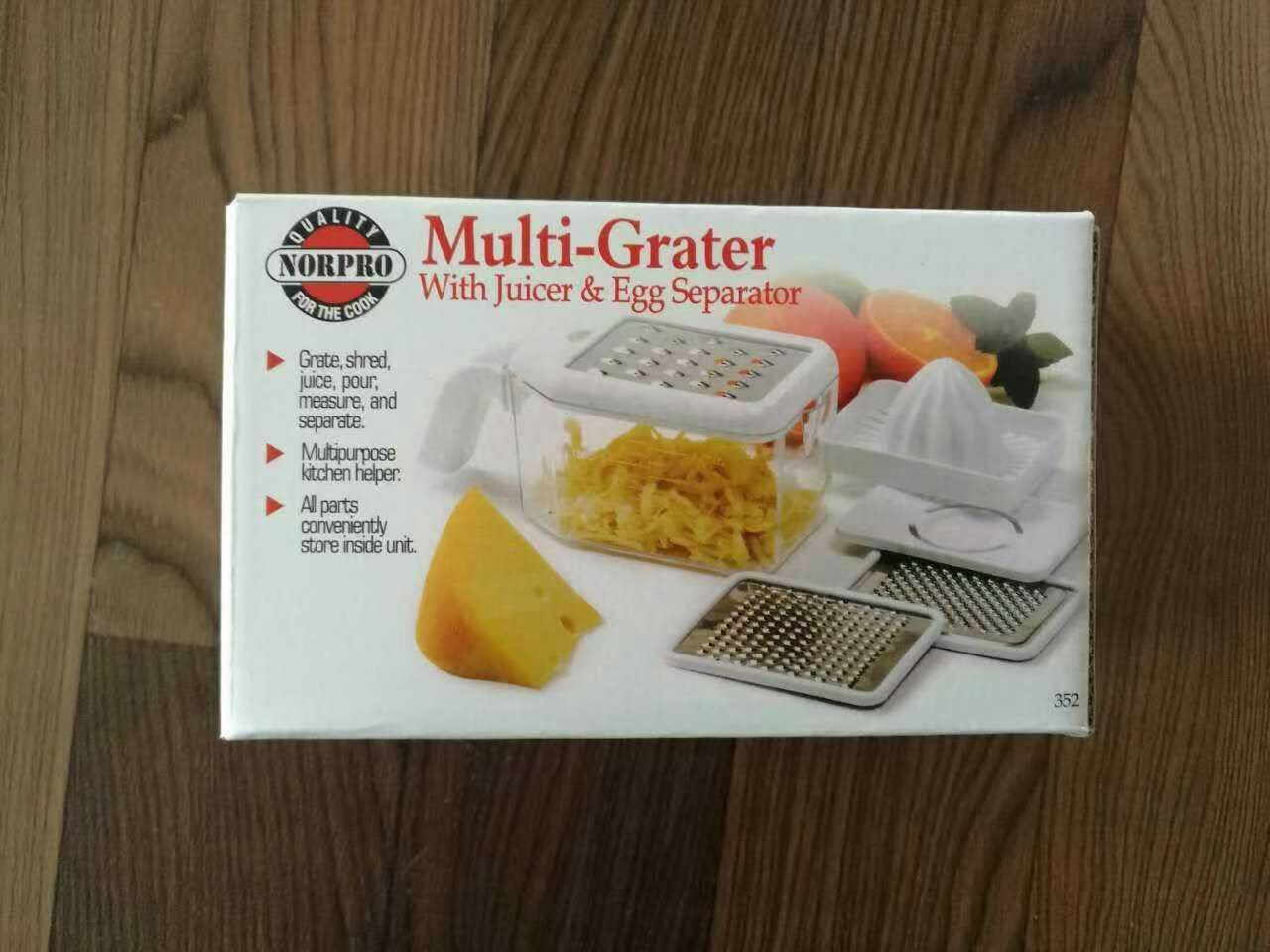 Kitchenware Kitchen Treasure multi-functional juicer, peeler and strainer set of six pieces detail image 2