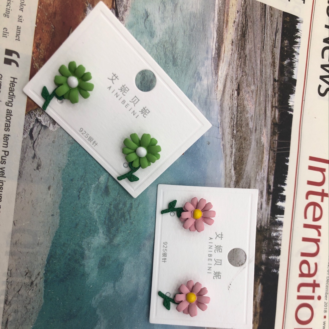 Little flower earrings