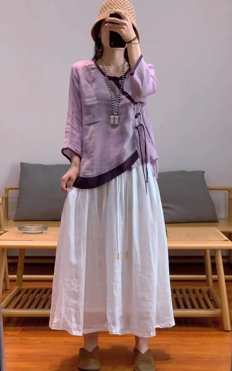 古韵夕木苎麻新款福利价