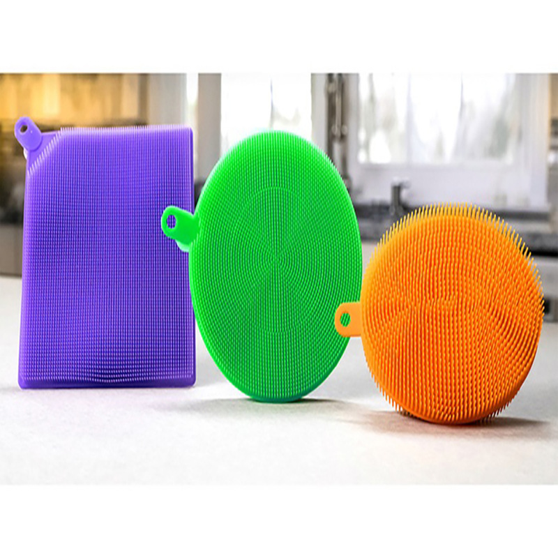硅胶清洁擦布硅胶洗碗锅抹布 Magic Better Sponge 硅胶洗碗抹布详情图10