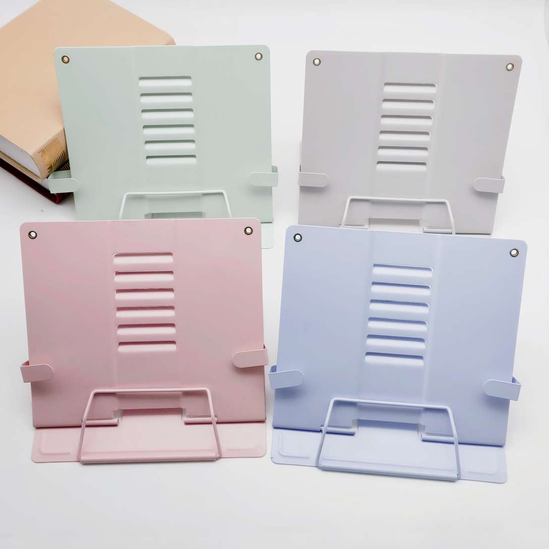 Upgraded reading bookshelf in Morandi color detail image 4