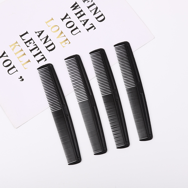 Bulk Black Long Flat Comb details Picture