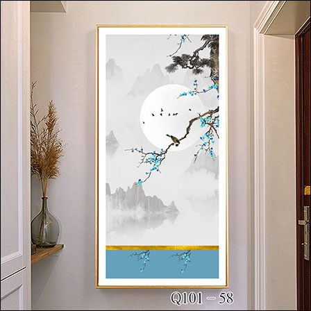 欧美抽象画/画之都/抽象画/唐卡/油画细节图