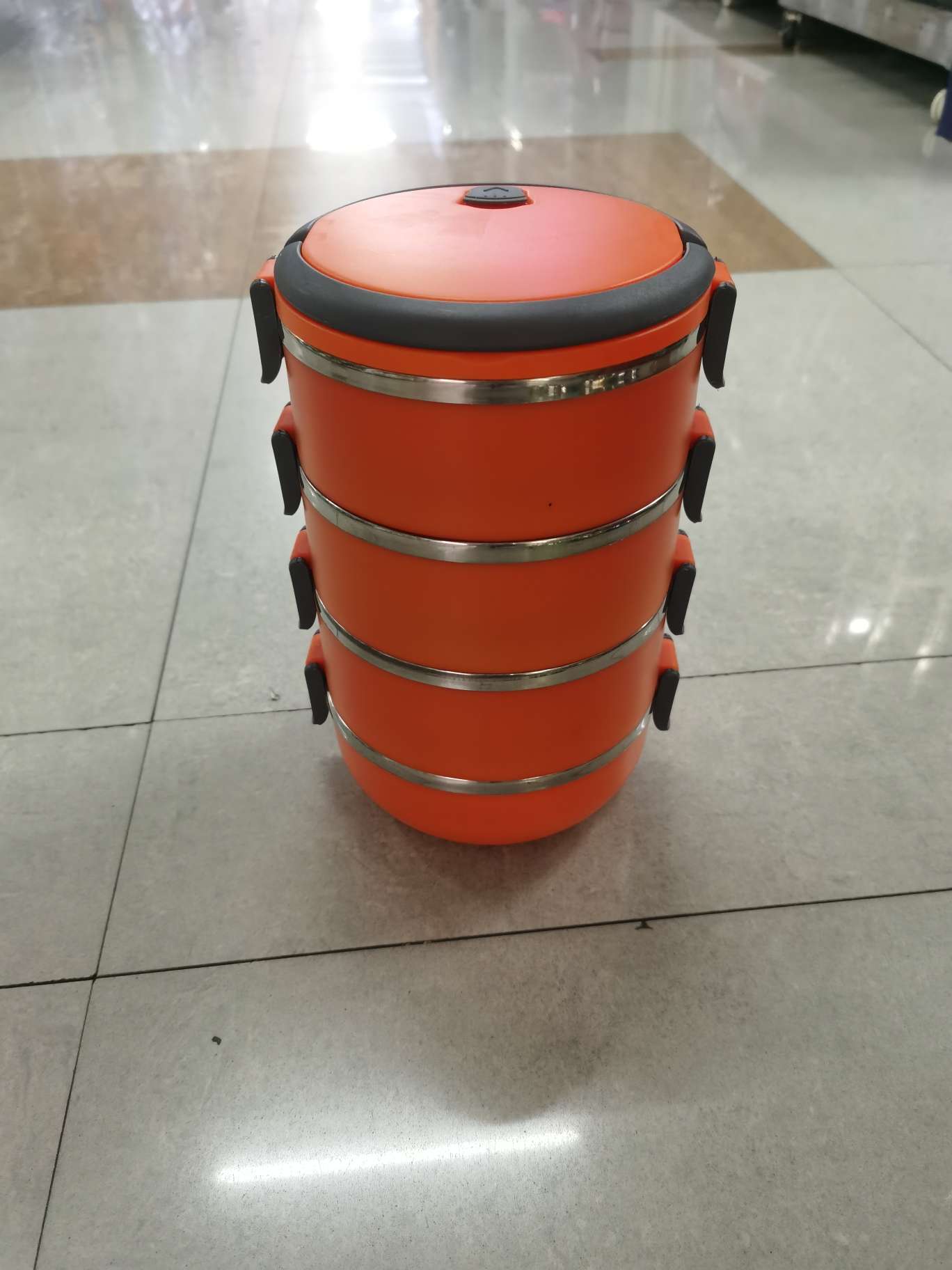 The four-layer insulated lunch box is round Specification image