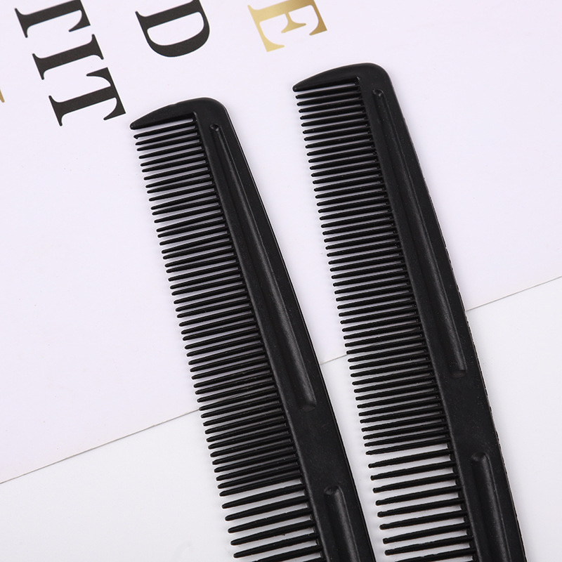 Bulk Black Long Flat Comb Specification drawing