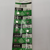 SODA牌扣式电池卡装：AG4