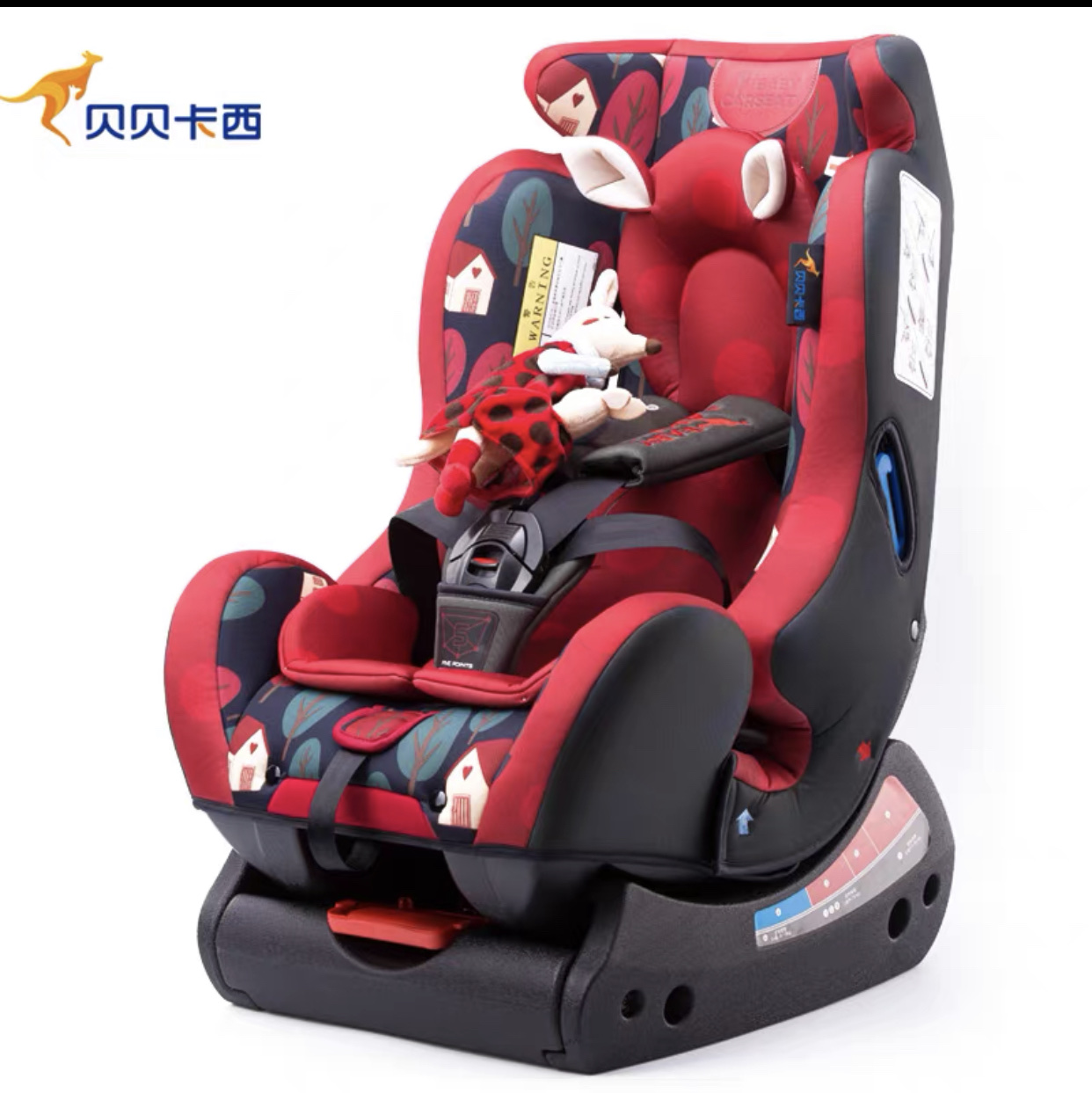 贝贝卡西汽车用安全座椅儿童0-4-6岁婴幼儿宝宝新生便携式可躺718 汽车座椅详情图3