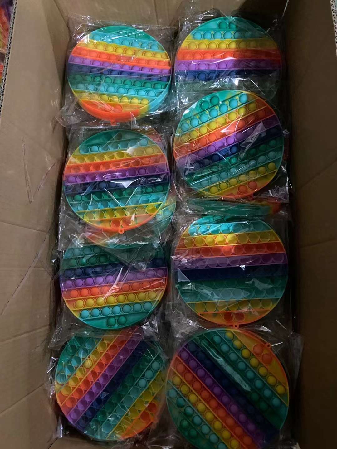 Xinqiqu's Eye-Bursting Dragon 3D printed Rainbow Silicone Unicorn Heart Stress-Relieving Magic Tool, children's educational logic thinking toy, Parent-child tabletop game, 1168 New and Unique toys Specification image