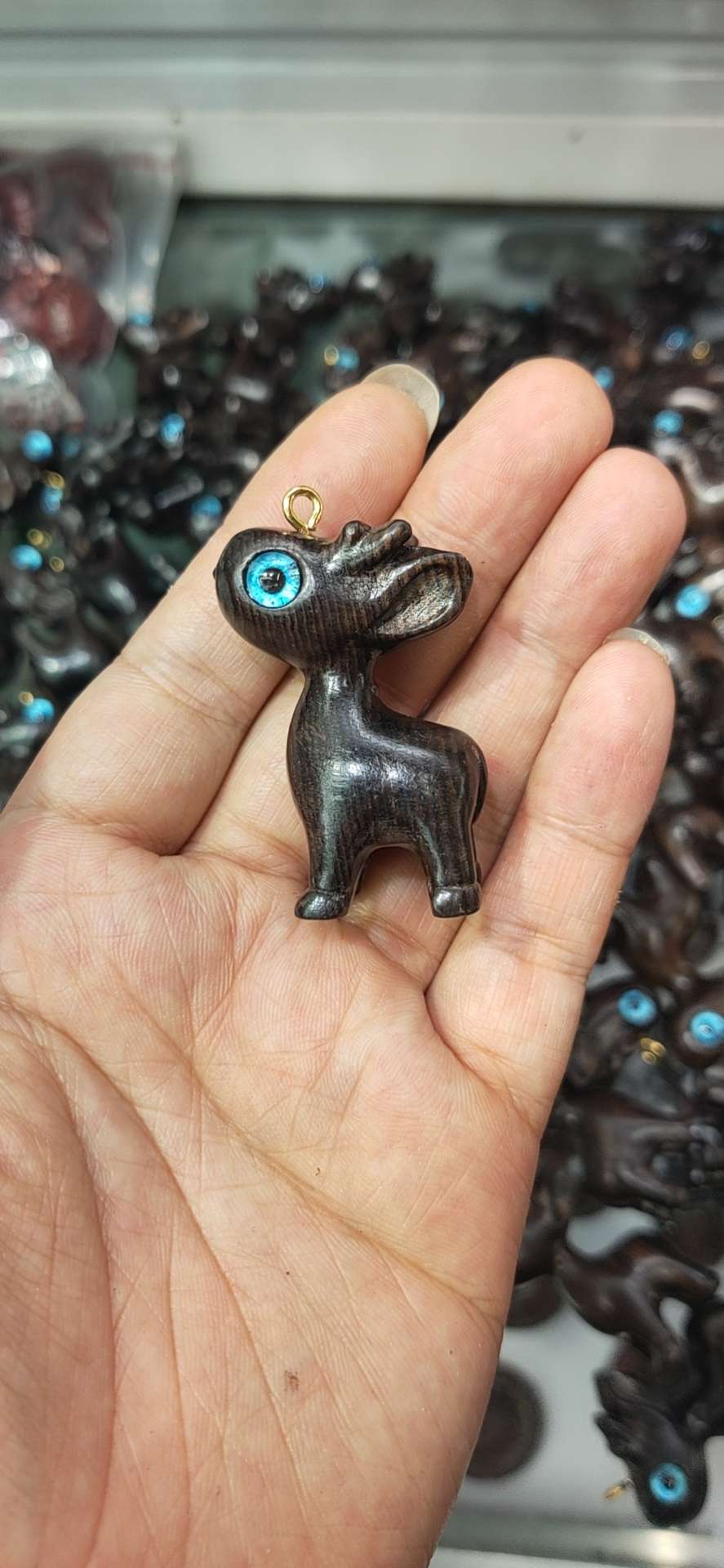 可爱鹿/黑檀木/檀木配件细节图