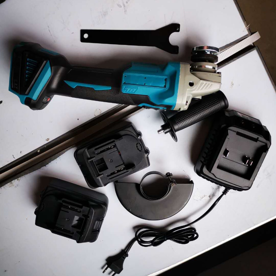 Lithium battery Angle grinder. Electric tools. Electric drill
