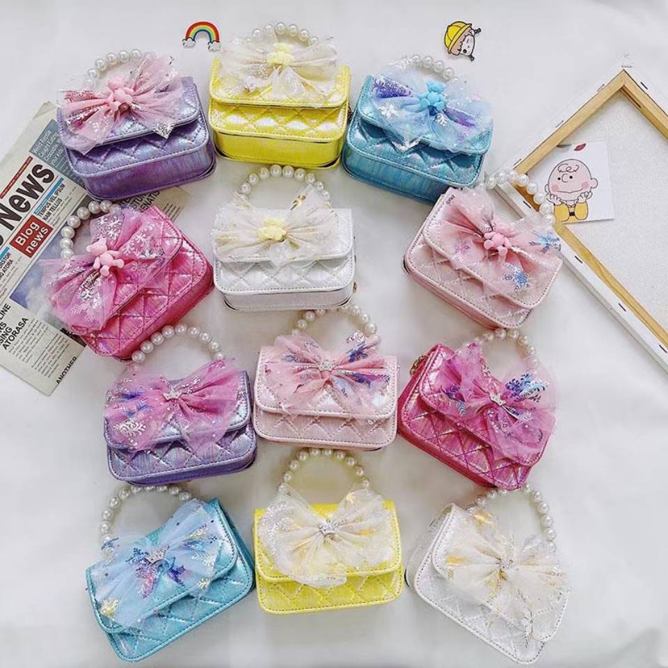 Children's bag Crossbody bag small bag cute fashion princess girl baby shoulder bag mini chain small bag fashion