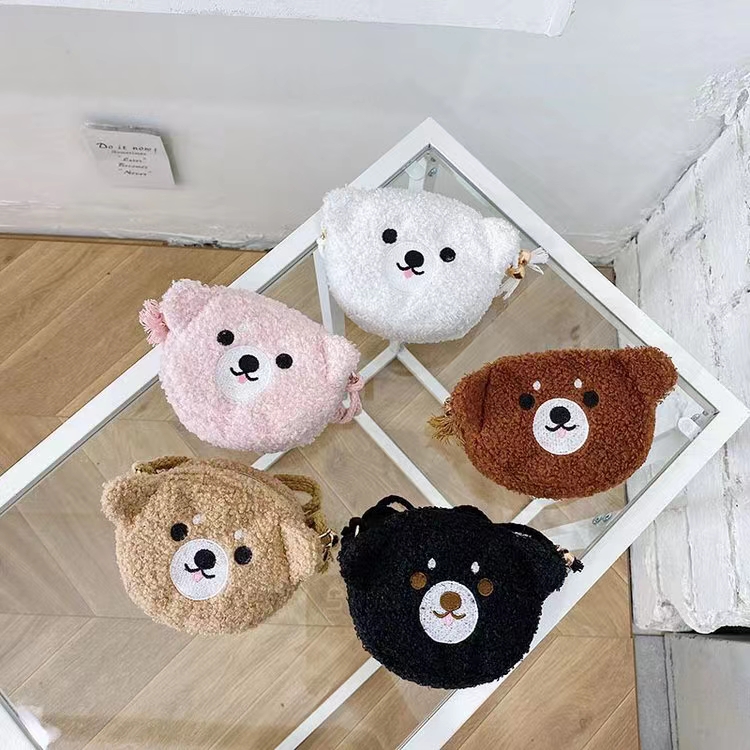 New Year children's satchel Cute cartoon bunny bag Princess Girl Baby Fashion change girl child Winter
