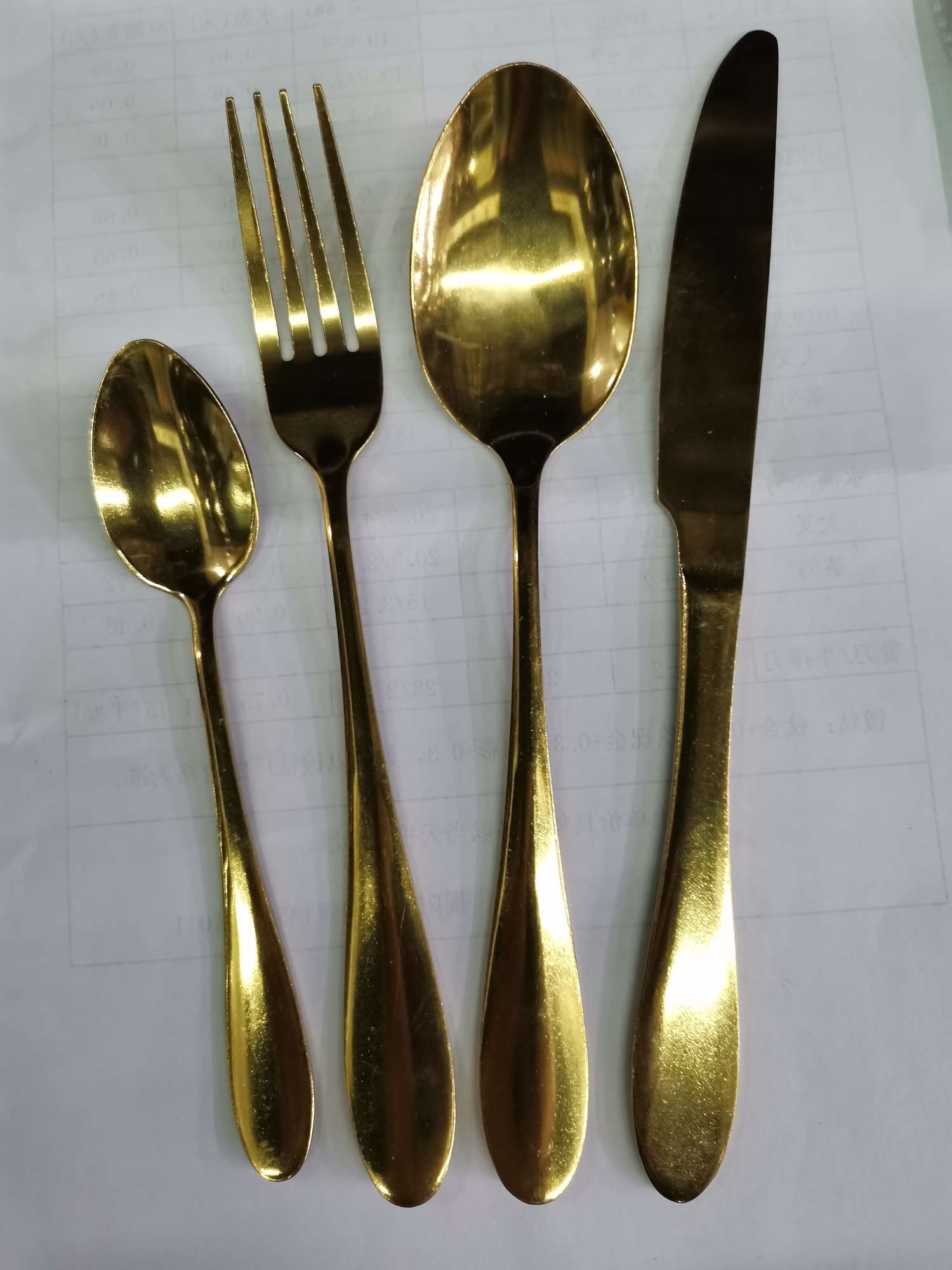 不锈钢餐具西餐刀叉勺，勺子详情图2