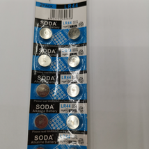 SODA牌扣式电池卡装：AG13