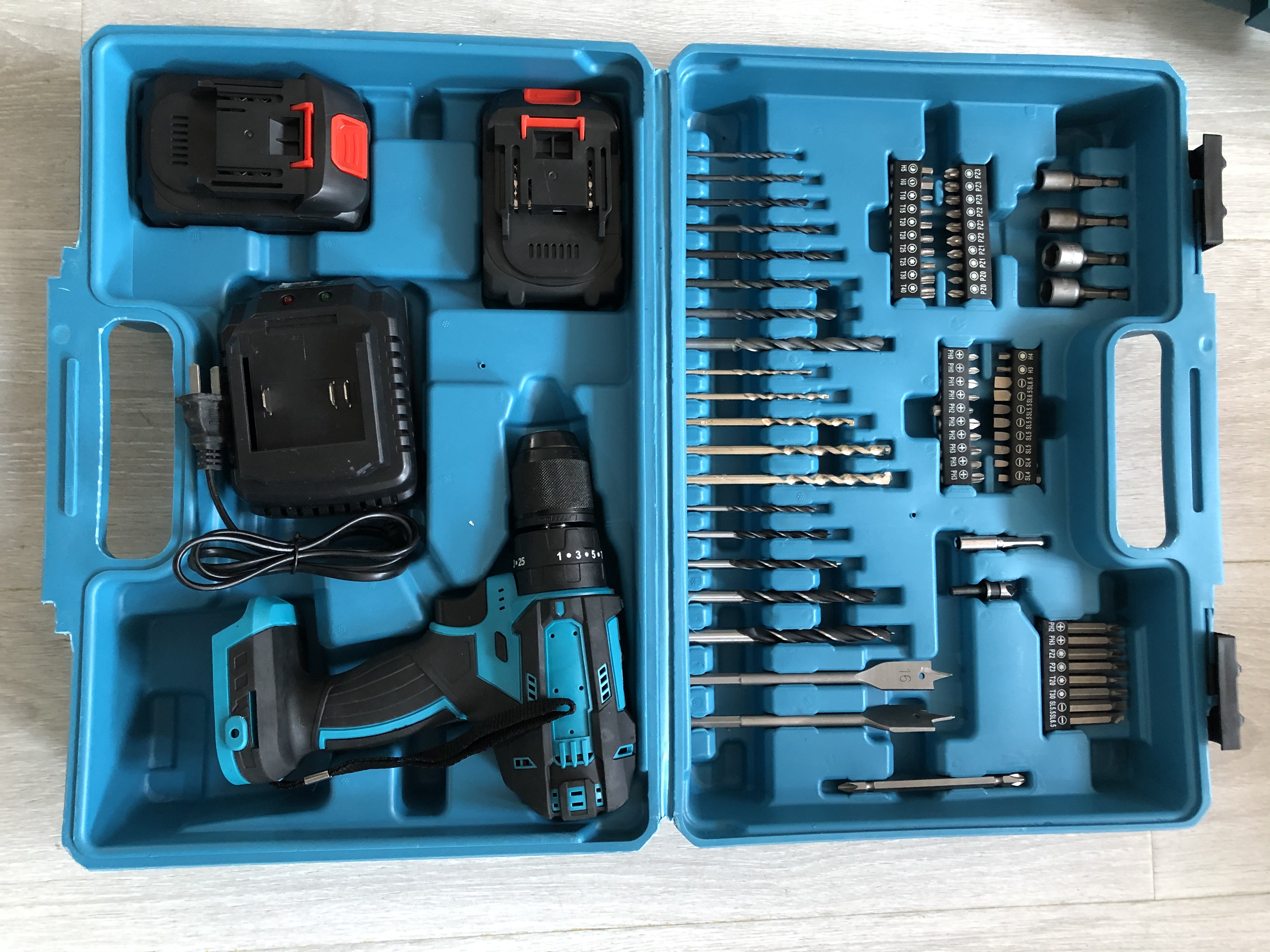 Lithium battery Angle grinder. Electric tools. Electric drill detail image 9