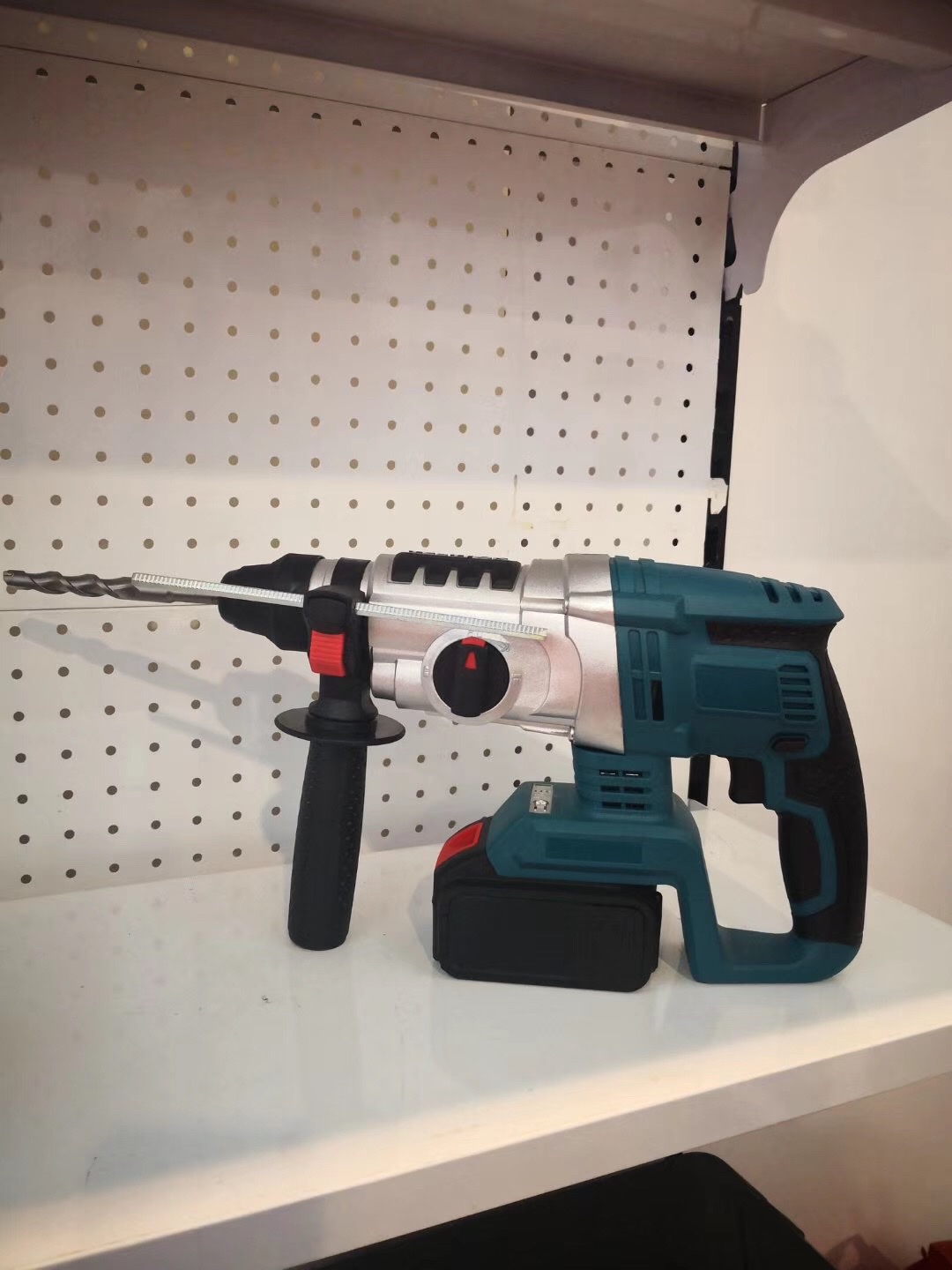 Lithium battery Angle grinder. Electric tools. Electric drill detail image 4