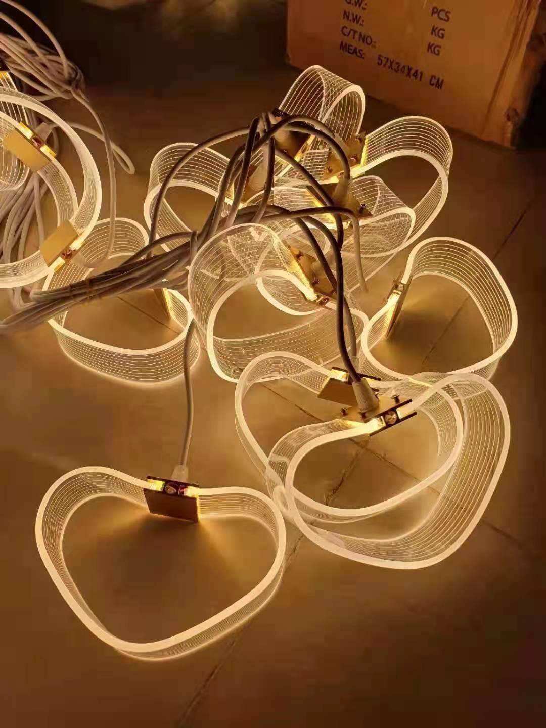 Wedding Lighting Butterfly Specification drawing