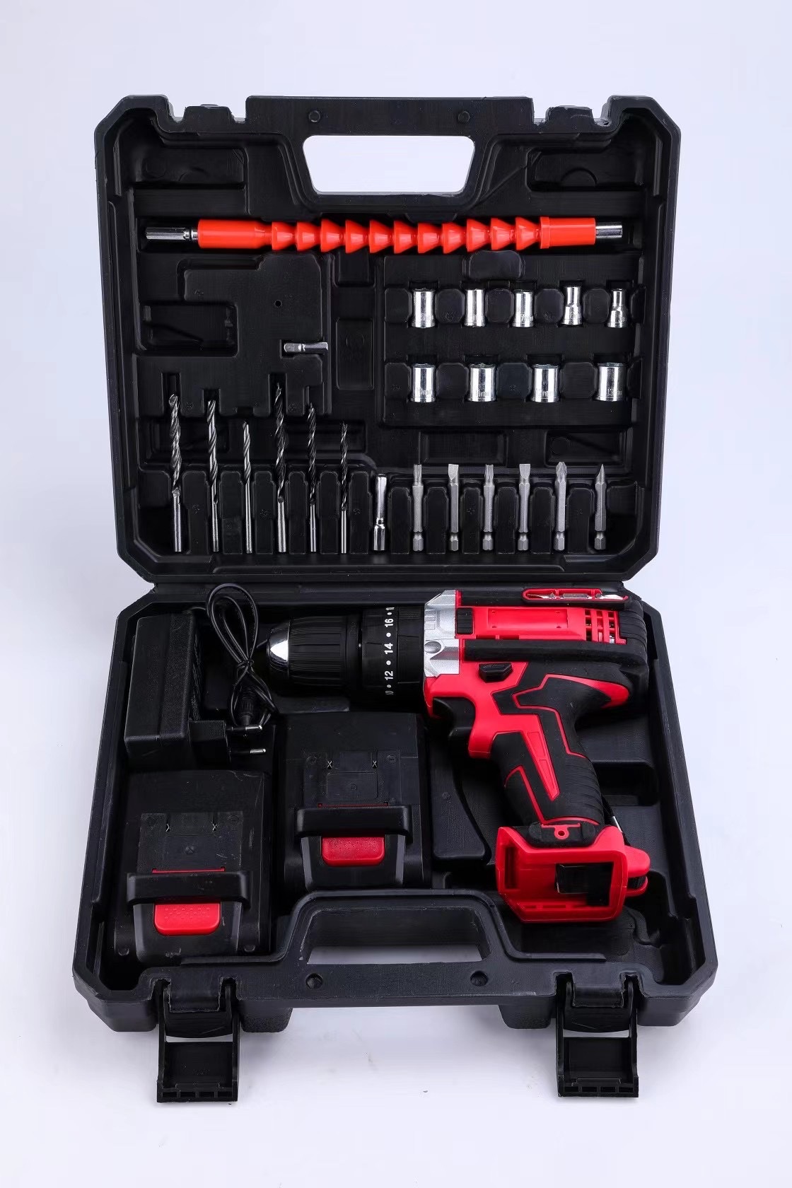 Lithium battery Angle grinder. Electric tools. Electric drill detail image 13
